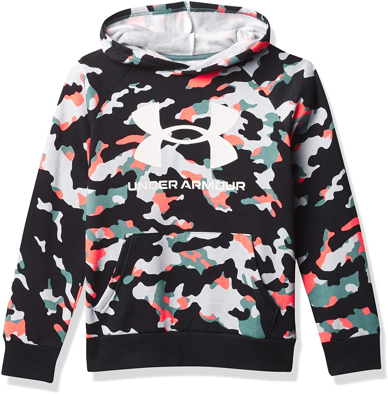 Under Armour Boys Rival Printed Hoodie 