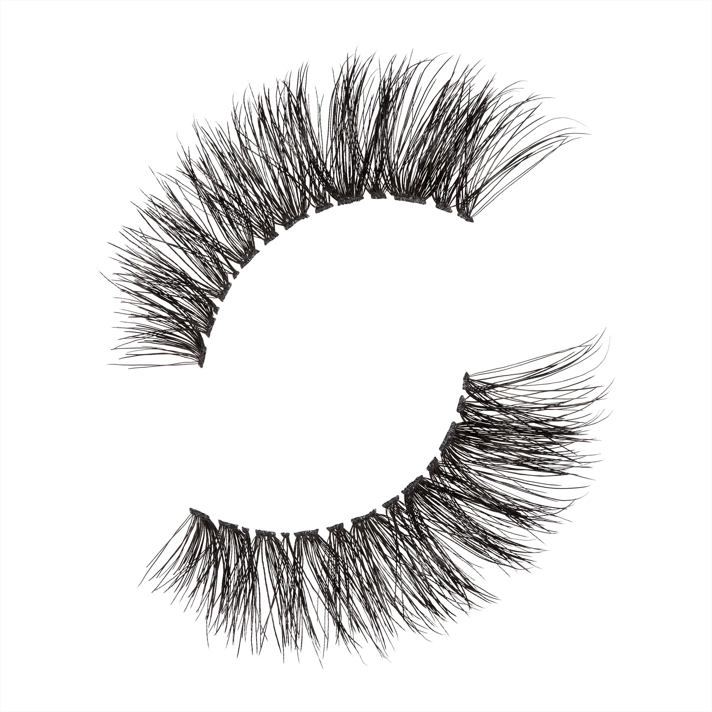 Kiss Sister Nature False Eyelashes, 'Sage', 100% Human Hair, 1 Pair Strip Lashes
