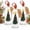 #5-Red,Gray,Green【3x Christmas Tree Message in a Bottle, 7.87"】, variant on Recordable Christmas Tree Message in a Bottle Ornament,30-Second Voice Recording Keepsake with Snowy Mini Trees,Glass Holiday Decoration for Mantel(1PC), Lazyguy