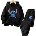 thumbnail image 4 of Ropa de niñas kawaii, sudadera de Lilo Stitch, sudadera de algodón de anime, sudadera con capucha para niños, niñas y niños, sudadera de manga, camisetas casuales para bebés, mono de camión, 4 of 5