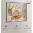 thumbnail image 2 of Golden Boughs Canvas Elegant Nature Art by Art Remedy, Silver Frame, 24 x 24, 2 of 7