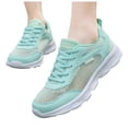 thumbnail image 3 of Wyzesi Espadrilles Rouges Enfants Mode Été pour Femmes Chaussures de Sport en Maille Perforée Respirante Chaussures de Course Confortables Non Décontractées, 3 of 7