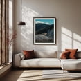 thumbnail image 2 of Winding Through the Mountains - Greece Photography Landscape Mountain Nature Scenic Autumn Wilderness Black Framed Wall Art Print 11 x 14 inches, 2 of 4