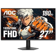 Restored AOC - 27G50F2 27" IPS Panel, LED, FHD, G-Sync Compatible, 180hz Gaming Monitor - Black