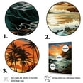 thumbnail image 3 of Designart "Tropical Vibes Beach Photo XVIII" Nautical & Beach Floater Framed Canvas Wall Art, 3 of 7