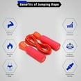 thumbnail image 3 of Basics Standard Jump Rope Adjustable Tangle-Free Skipping Rope with Steel Wire for Men Women, 3 of 5