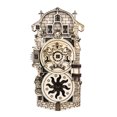 thumbnail image 2 of Nilvkv Prague Astronomical Clock Wooden Vintage Fridge Stickers Gears Turning Magnetic Fridge Stickers, Refrigerator Magnet, Home Decor, 2 of 4