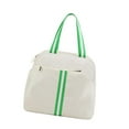 thumbnail image 2 of Lipstore Pickleball Bag Large Capacity Multipurpose Portable Stylish Backpack or Tote White and Green, 2 of 8