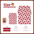 thumbnail image 3 of Pofeuu Strawberry Print Burlap Bags with Drawstrings Drawstring Gift Bags Pouch Bag for Thankgiving Birthday Party Gift Wrapping Treats and Party Favors-Small, 3 of 9