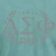 thumbnail image 3 of CafePress - Alpha Sigma Phi Greek Dad Stone T Shirt - Mens Comfort Colors Shirt, 3 of 5
