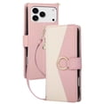 thumbnail image 1 of Case For IPhone 17 Pro Max/17 Pro/17 Air/17, PU Leather Shell With Adjustable Detachable Lanyard Card Slot Kickstand Cover, 1 of 7