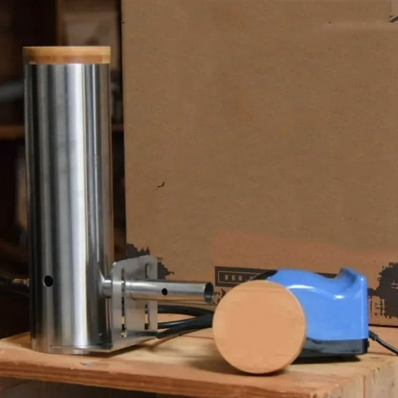 Cold Smoke Generator Outdoor Smoke Generator Stainless Steel Portable Electric Smoker Hot and Cold Smokers US Plug