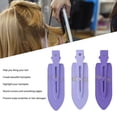 thumbnail image 4 of Pinzas para el pelo sin arrugas con forma de hojas esquinas redondas pinzas para rizos de pelo de aleación para Cosplay ANGGREK Otros, 4 of 8