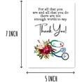 thumbnail image 2 of Cute Thank You Card - Healthcare Worker Thank You Card - Nurse Appreciation Card - Perfect Card For Doctor Nurse$$Office, 2 of 8