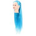 thumbnail image 2 of Mannequin Head, Hairdresser Training Head Comfortable Convenient Practical  For Hairdressing Training For Cosmetology Students Purple,Beige,Sky Blue, 2 of 8