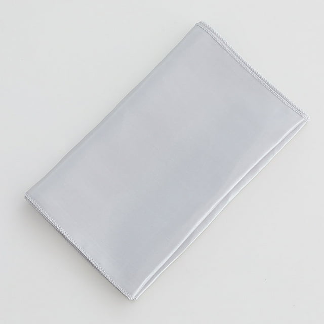 Cqxid Table Cloth Under $10 Tablecloth Rectangle Grey Polyester Buffet Parties Holidays 147*259cm