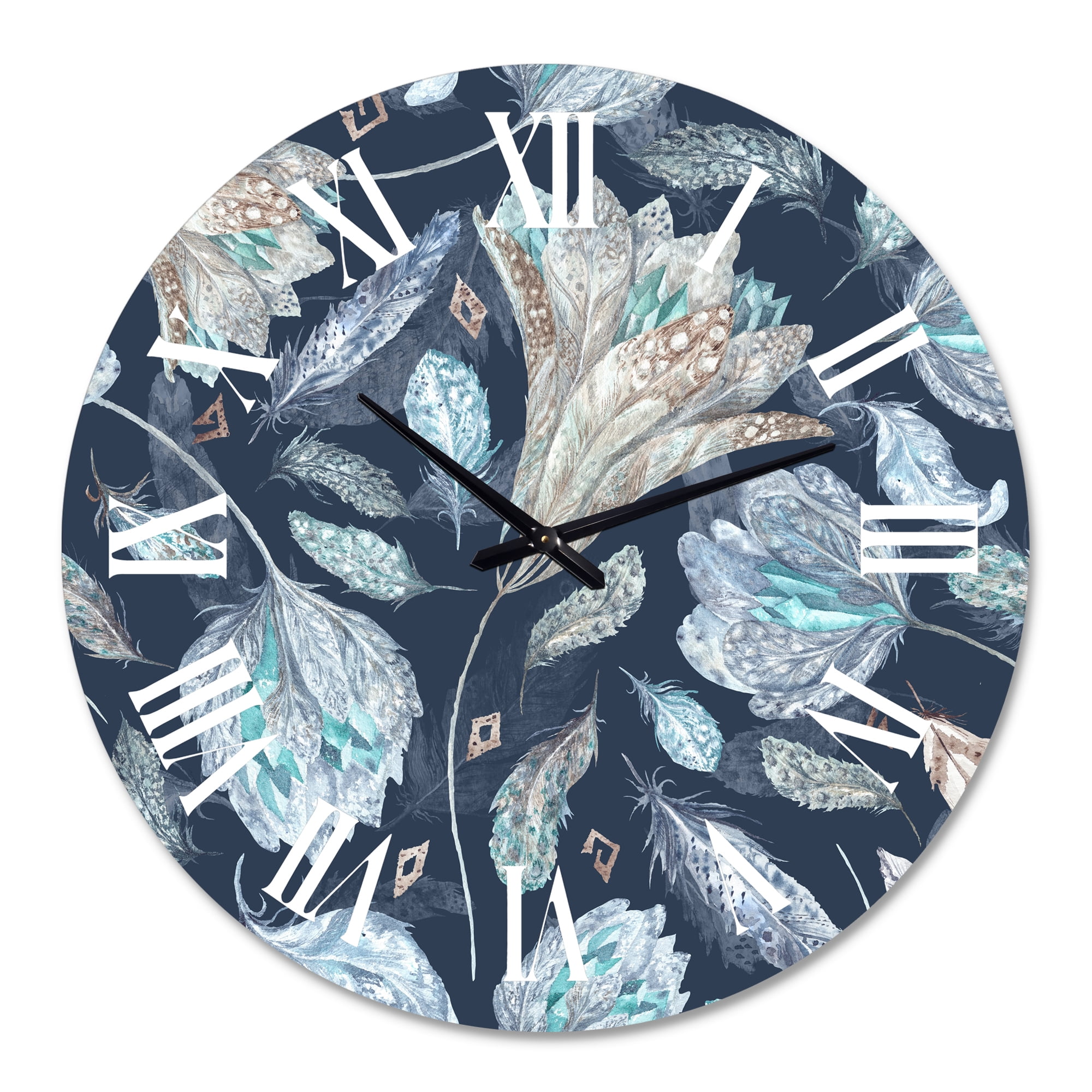 Designart 1 in Quartz Traditional Wall Clock