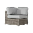 thumbnail image 3 of Living Source International 8-Piece Wicker / Rattan Sectional Set in Gray, 3 of 5