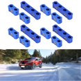 thumbnail image 2 of 12Pcs Braided Engine Spark Plug Wire Hose Separator Clamp Fitting Kit for 8mm 9mm 10mm, 2 of 5