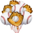 thumbnail image 1 of Globos de béisbol Skylety para decoración de fiesta, 18 pulgadas, 8 unidades, 1 of 5