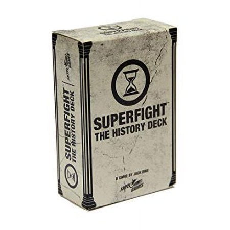 Superfight History Deck: 100 Historical Themed Cards for The Game of Absurd Arguments |Family Friendly Game of Super Powers & Super Problems, for Kids Teens Adults, 3 or More Players, Ages 8