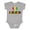 AC-Heather Grey, variant on Celebrate Juneteenth 6-19-1865 Boys or Girls Baby Bodysuit