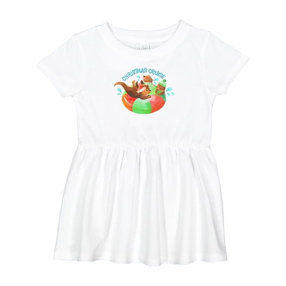 Inktastic Christmas Cruise Girls Baby Dress