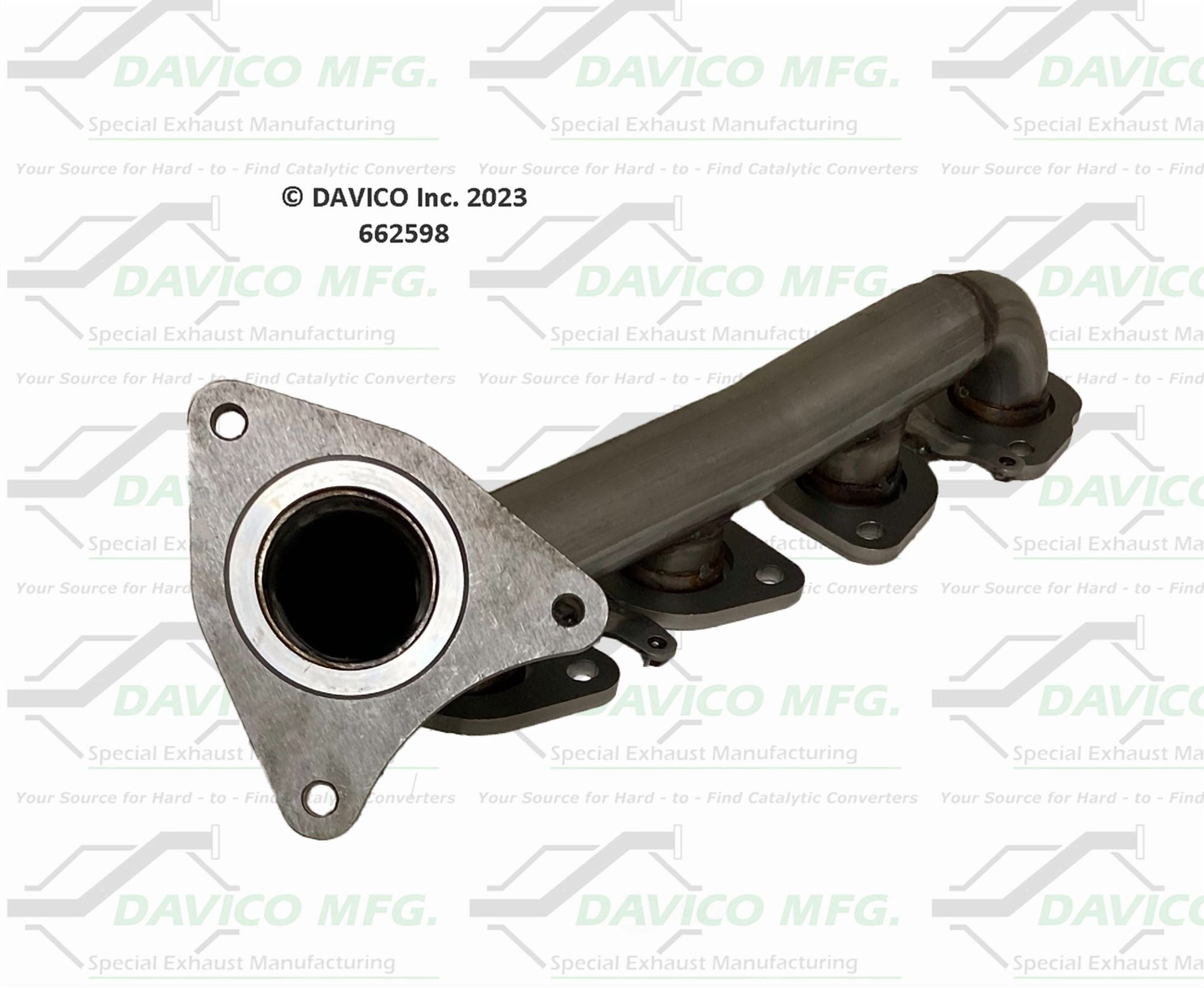 Davico Mfg 662598 Stand alone Exact-Fit exhaust manifold