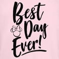 thumbnail image 2 of Junior's Minnie Mouse Best Day Ever Logo Graphic Tee Light Pink Large, 2 of 3