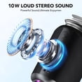 thumbnail image 2 of Portable Bluetooth Speaker, Bluetooth 5.4, TWS Paring, Small Wireless Speaker, Gift, 2 of 4