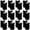 Black, variant on 24 Rolls Self Adherent Wrap 4 Inch Self Adhesive Bandages Wrap Stretch Bandage Tape Self Stick Bandage Wraps for Wrist Ankle Swelling Sprains(12 Colors)