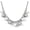 Silver, variant on Layered Baroque Pearl Beaded Necklace for Women,Stacked Gold Silver Plated Sphere Pendant Necklaces Punk Party Jewelry Fashionable Accessories Present