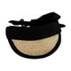 thumbnail image 1 of Gorra de ala ancha con visera para mascotas, ajustable, para perros pequeños y medianos, transpirable negro, 1 of 9