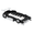 Black, variant on Tcbosik Car-Shaped Platform Bed with Storage Shelves, Twin Size Bed Frame with Wheels, Easy Assembly, Blue
