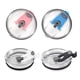 thumbnail image 3 of 4 Pack 20 Oz Tumbler Replacement Lid,Spill Proof,Tumbler Lids for Yeti,Rambler,Ozark Trail, Straw Fr, 3 of 5