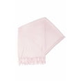 thumbnail image 3 of Sakkas 78" X 28" Rayon from Bamboo Soft Solid Pashmina Feel Shawl / Wrap / Stole - Bubblegum Pink - One Size, 3 of 4