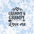 thumbnail image 4 of Inktastic Grammy and Grampy Love Me Valentine Boys or Girls Baby Bodysuit, 4 of 5