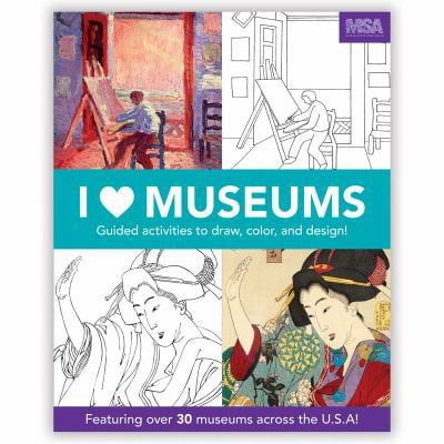 Pre-Owned I Heart Museums Activity Book (Unknown) 0735352186 9780735352186