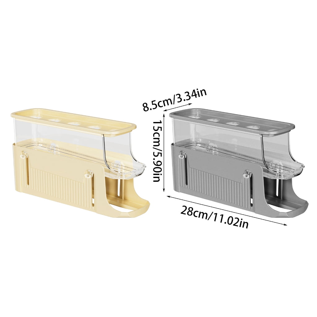 Stackable Eggs Storage Container Practical and Sturdy Eggs Holder Efficient Storage Solution for Refrigerator Countertop