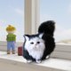 thumbnail image 5 of RKSTN Puzzle ball Simulation Cats Ornaments Decoration Simulation Animals Models 2PC, 5 of 9