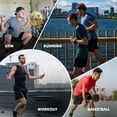 thumbnail image 4 of Shorts deportivos BOOJO, paquete de 5, para hombre, de baloncesto, con bolsillos con cierre, 4 of 5