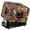 Black Cat Colorful Daisy Flowers, variant on Xixirimido Aztec Tribe Sunflower Print Toaster Cover Coated Sliver Polyester Cover Toaster Appliance Dust-proof Cover For Kitchen Appliance with Drawstring Kitchen Accessories, 2 Slice