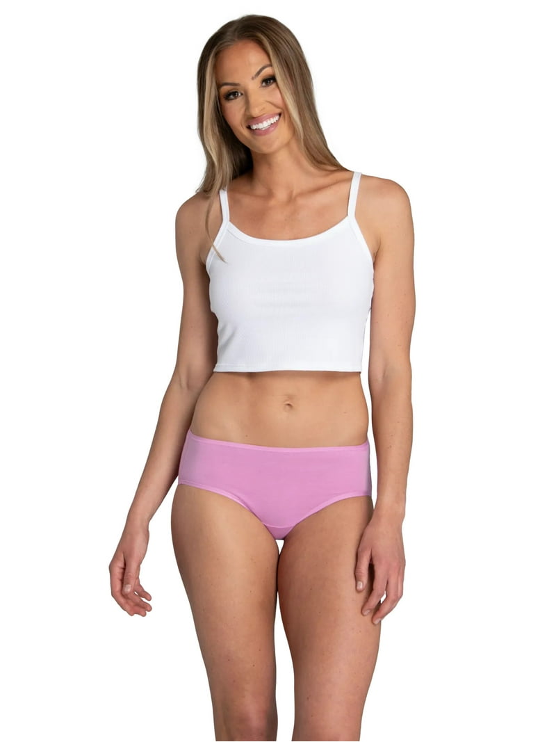 Fruit of the Loom Women's Cotton-Polyester 360 Stretch Comfort