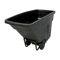 3/4 CUYD STANDARD DUTY NESTABLE UNIVERSAL TILT TRUCK - BLACK