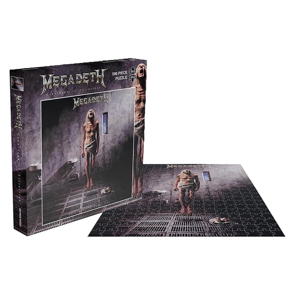 Megadeth Countdown To Extinction 500 Piece Jigsaw Puzzle