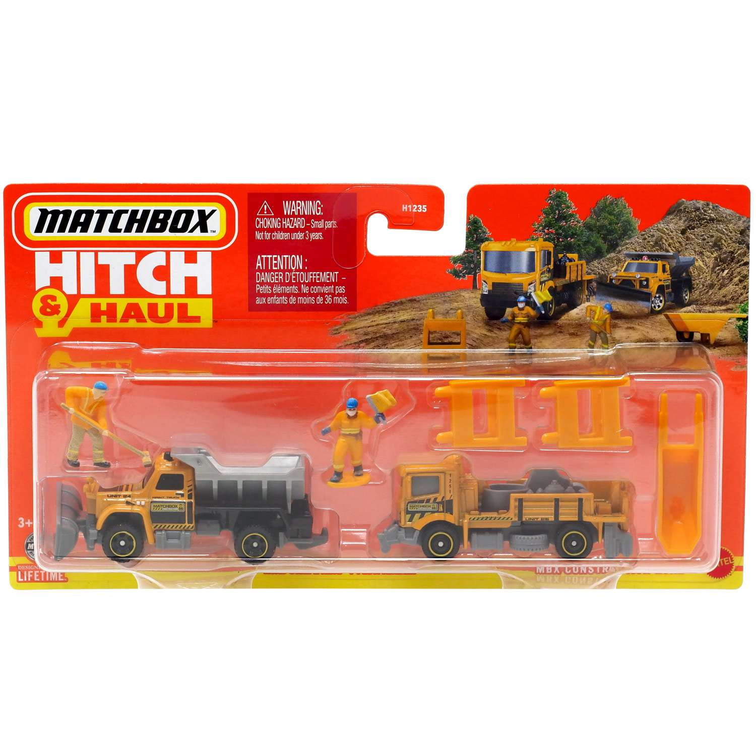 Matchbox Hitch & Haul - Juego De Vehículos Fundidos A Presión – Viaje