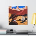 thumbnail image 3 of Stetson in Moonlight - Canvas, 3 of 10