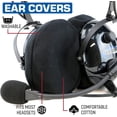 thumbnail image 2 of Fundas de tela para auriculares de piloto de aviación, ajuste universal, 2 of 3