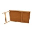 thumbnail image 4 of Mefallenssiah Bed with Laptop Table Lazy Dining Table Student Dormitory Table Folding Table, 4 of 9