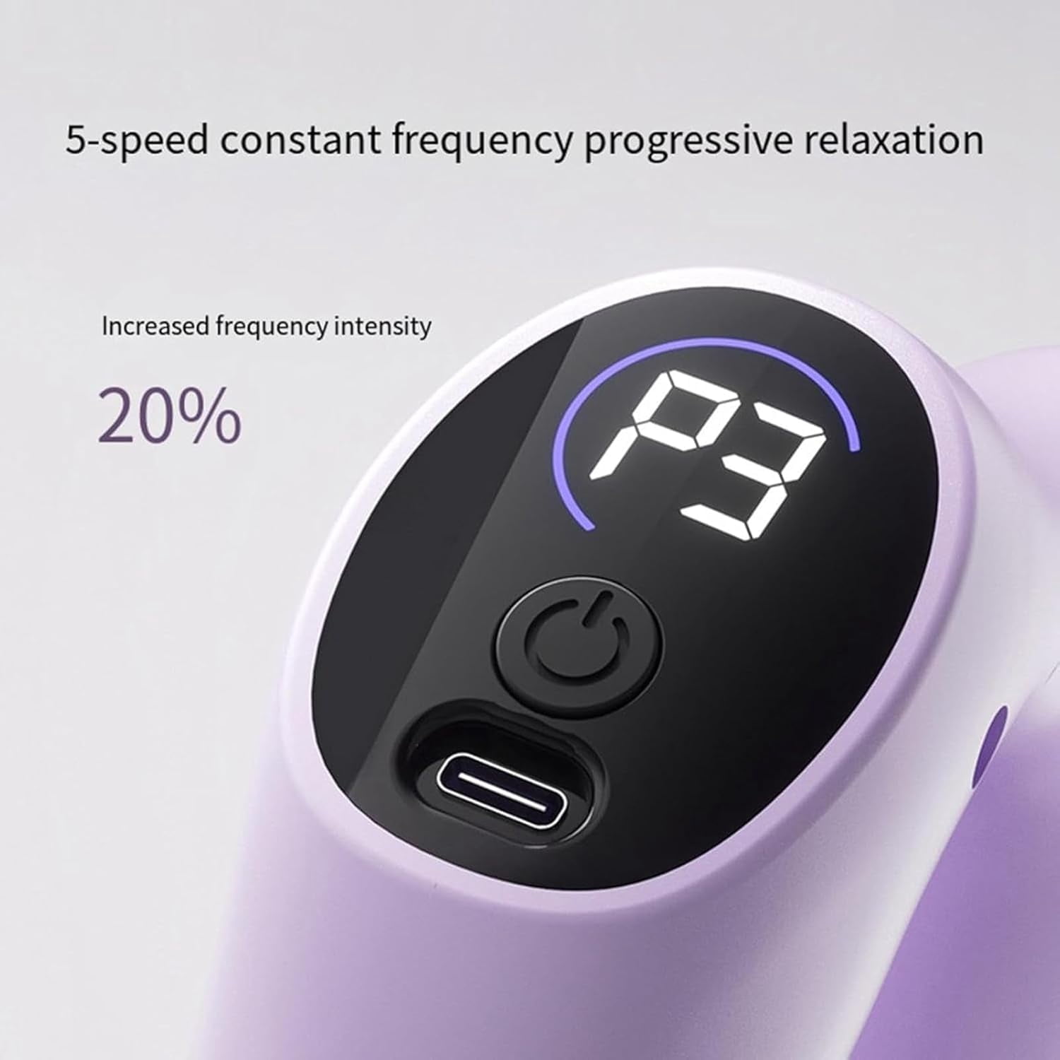 Multifunctional Fascia Ring for the Entire Body, Multifunctional Full-Body Massage Gun, Smart Fullbody Fascia Belt, 3-in-1 Electric Belt, Hands-Free Electric Massager (Blue)